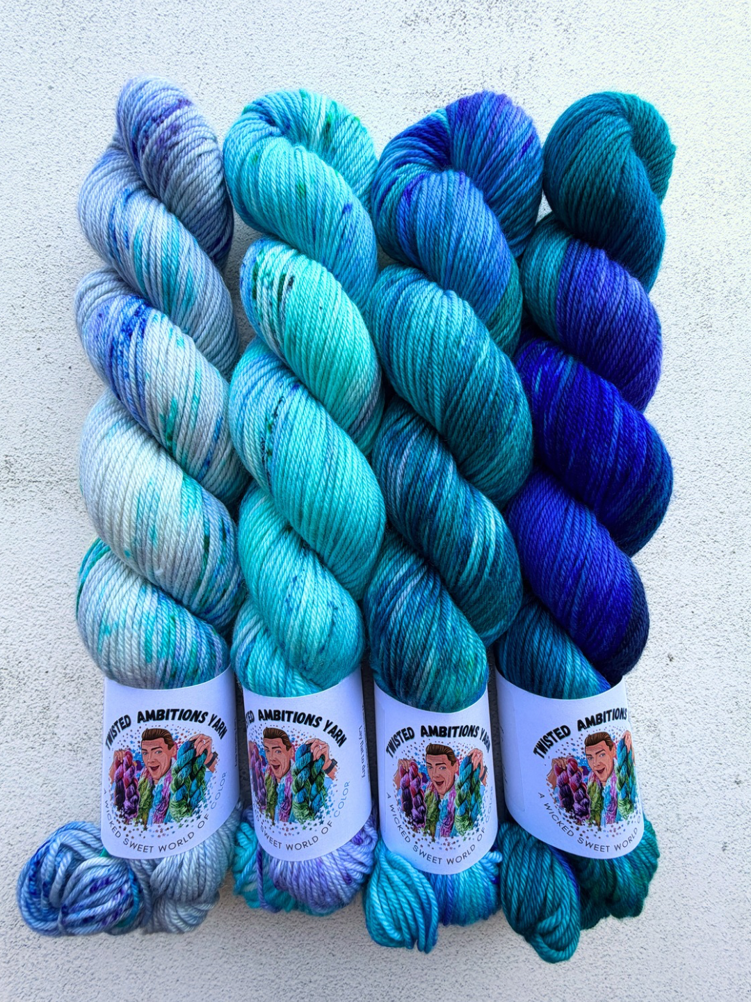 Dancing Droplet Shawl - Water Kit