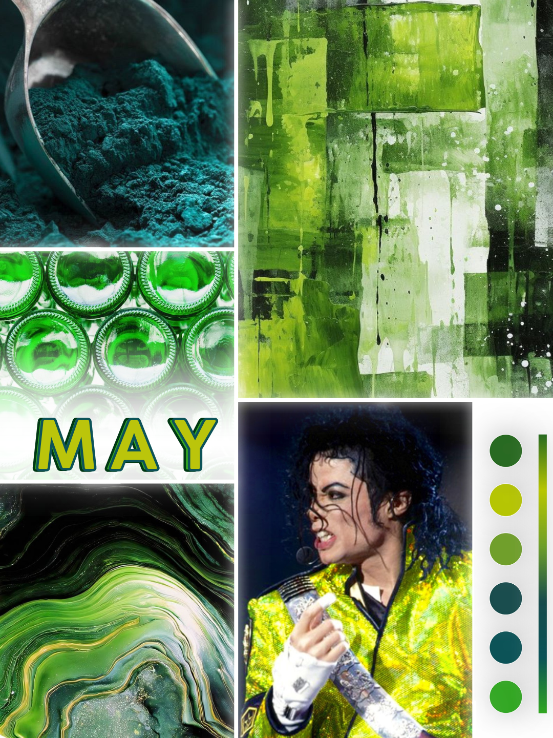 Mood board collage