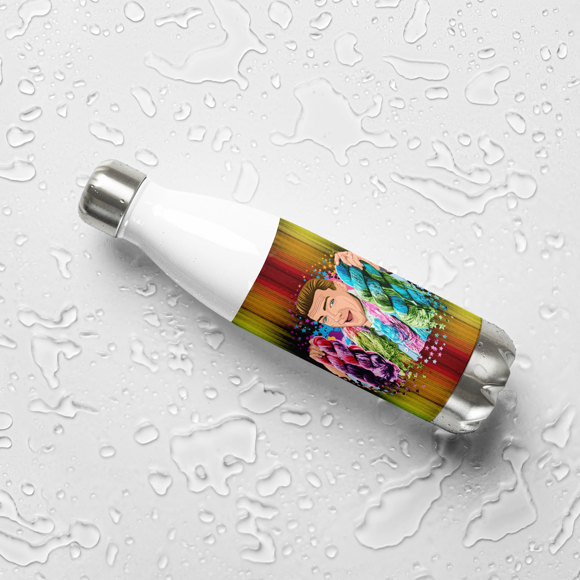 Pride Stainless Steel Water Bottle.