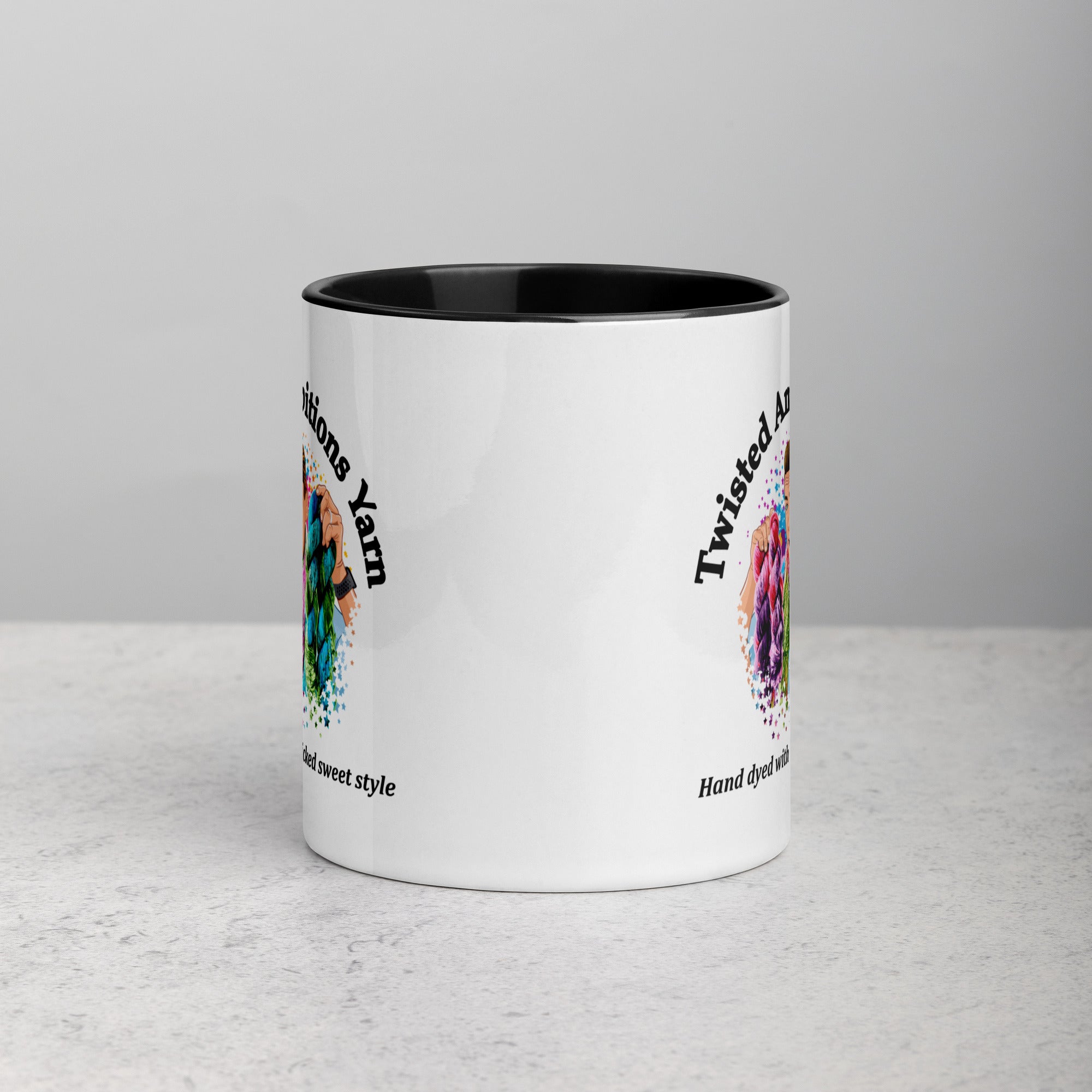 Mug with Color Inside.