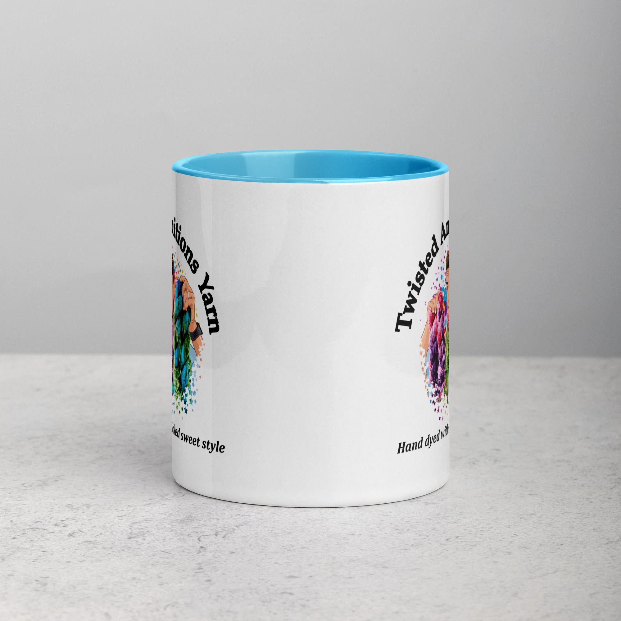 Mug with Color Inside.