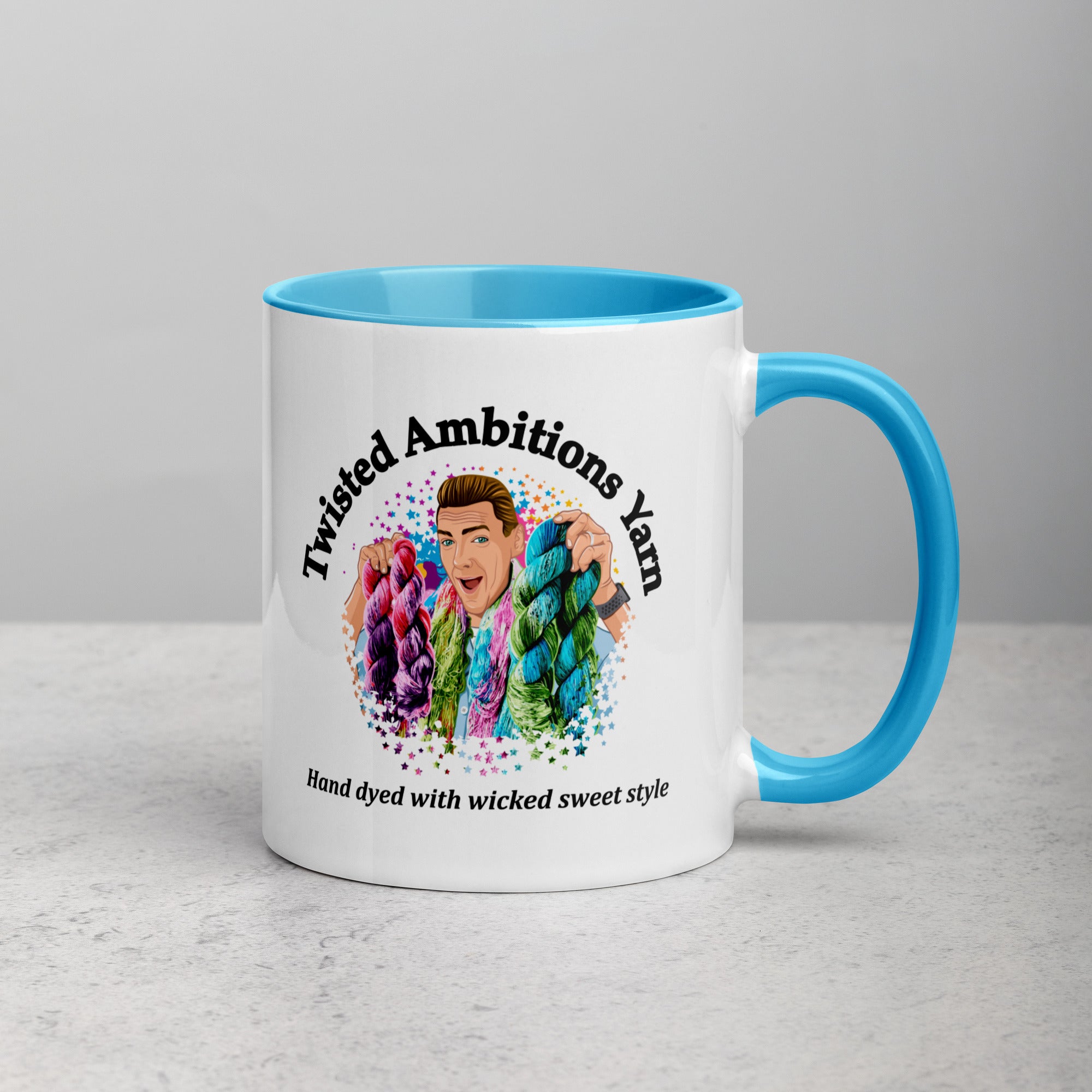 Mug with Color Inside.
