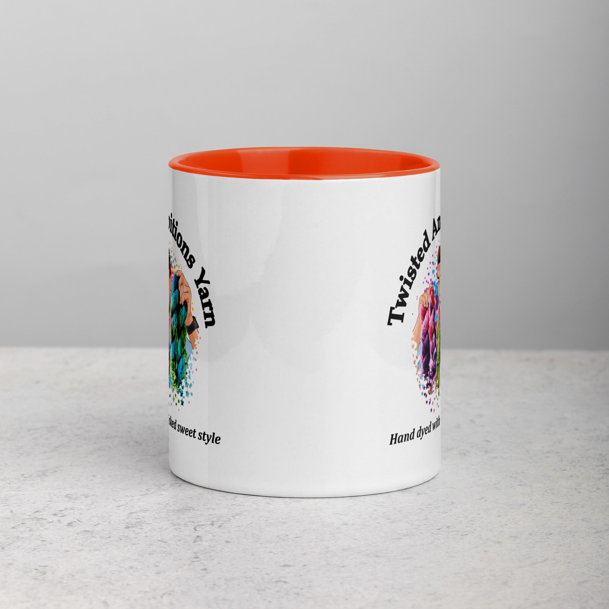 Mug with Color Inside.