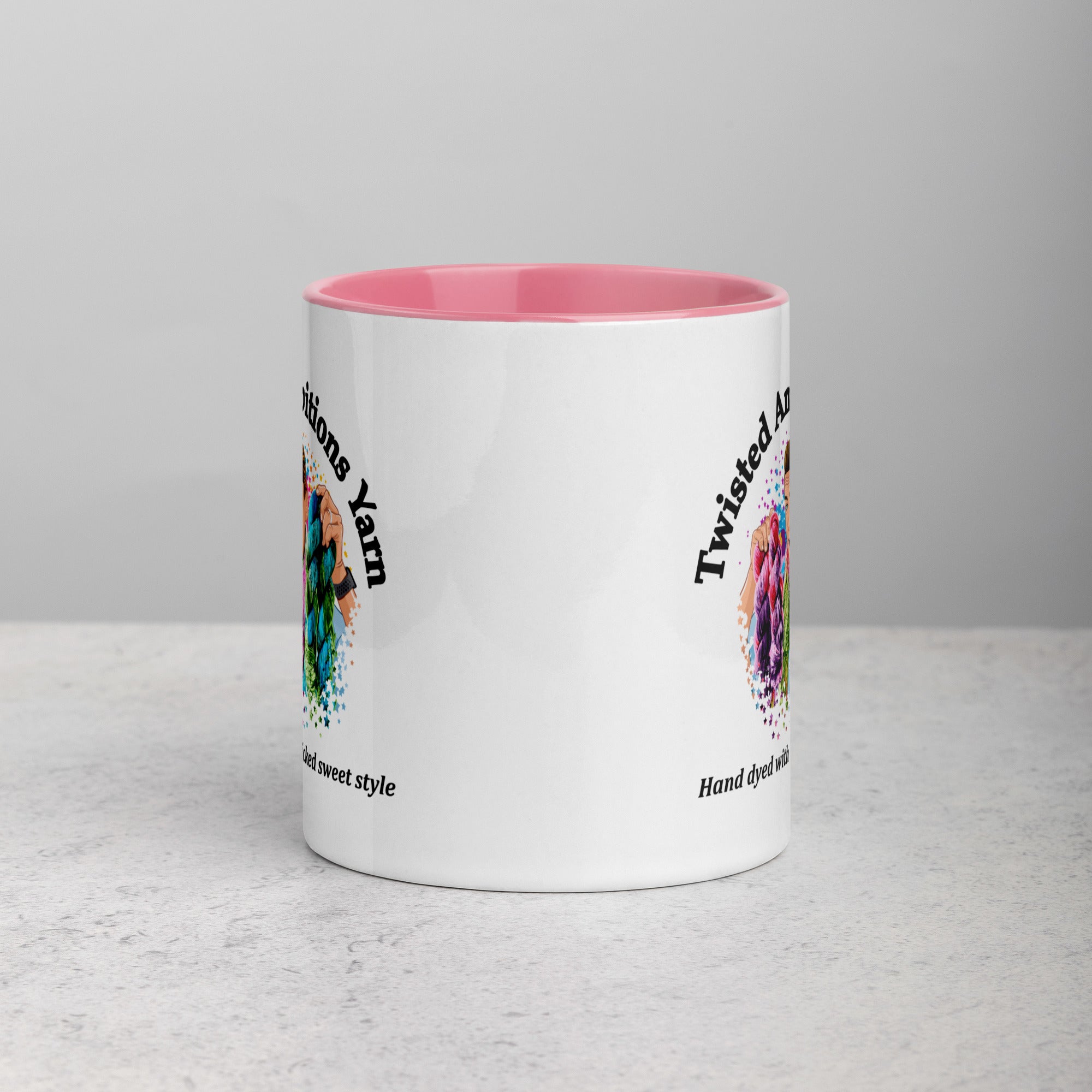 Mug with Color Inside.