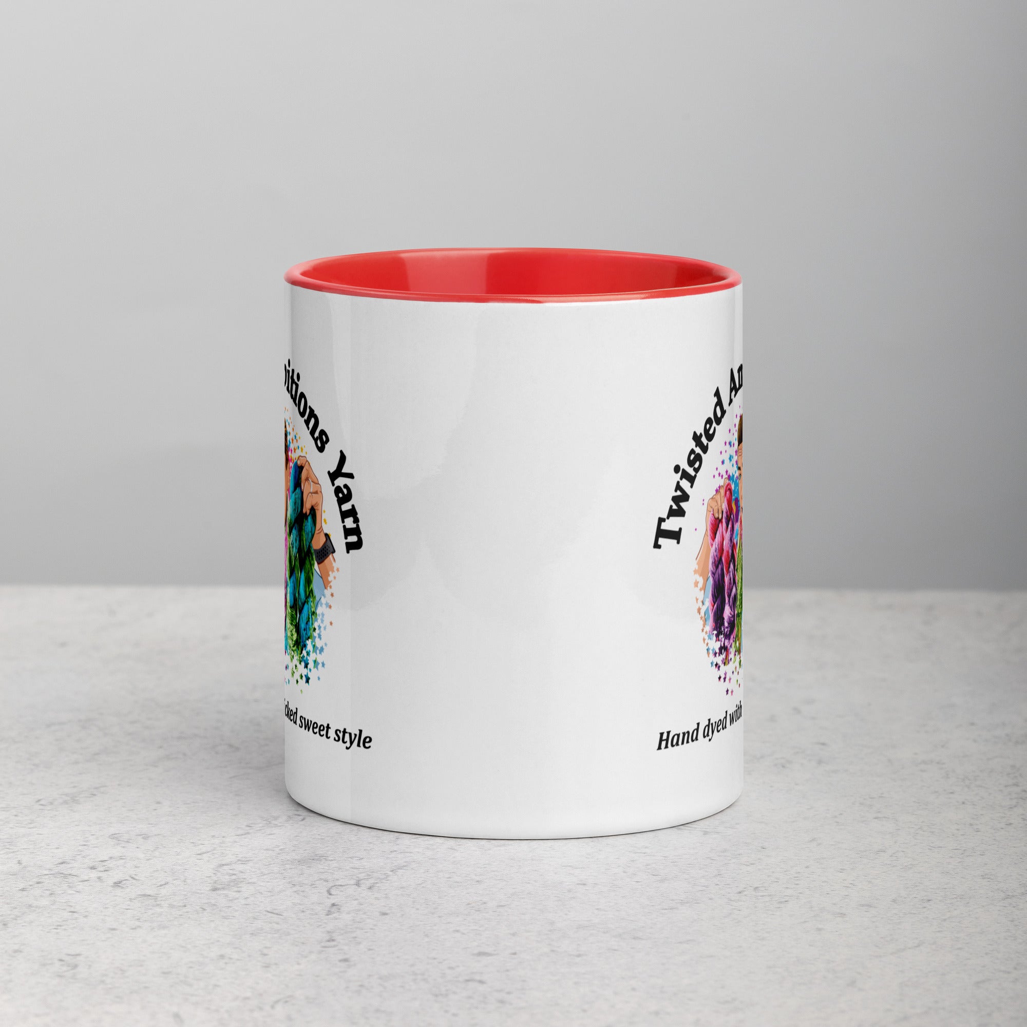 Mug with Color Inside.