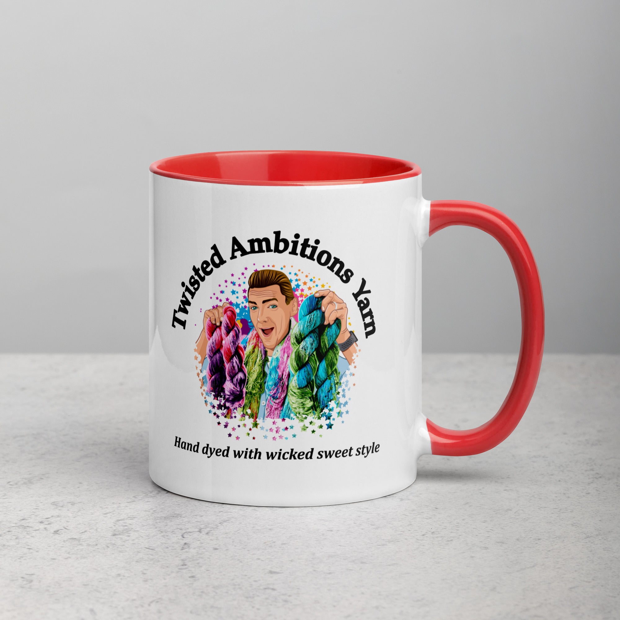 Mug with Color Inside.
