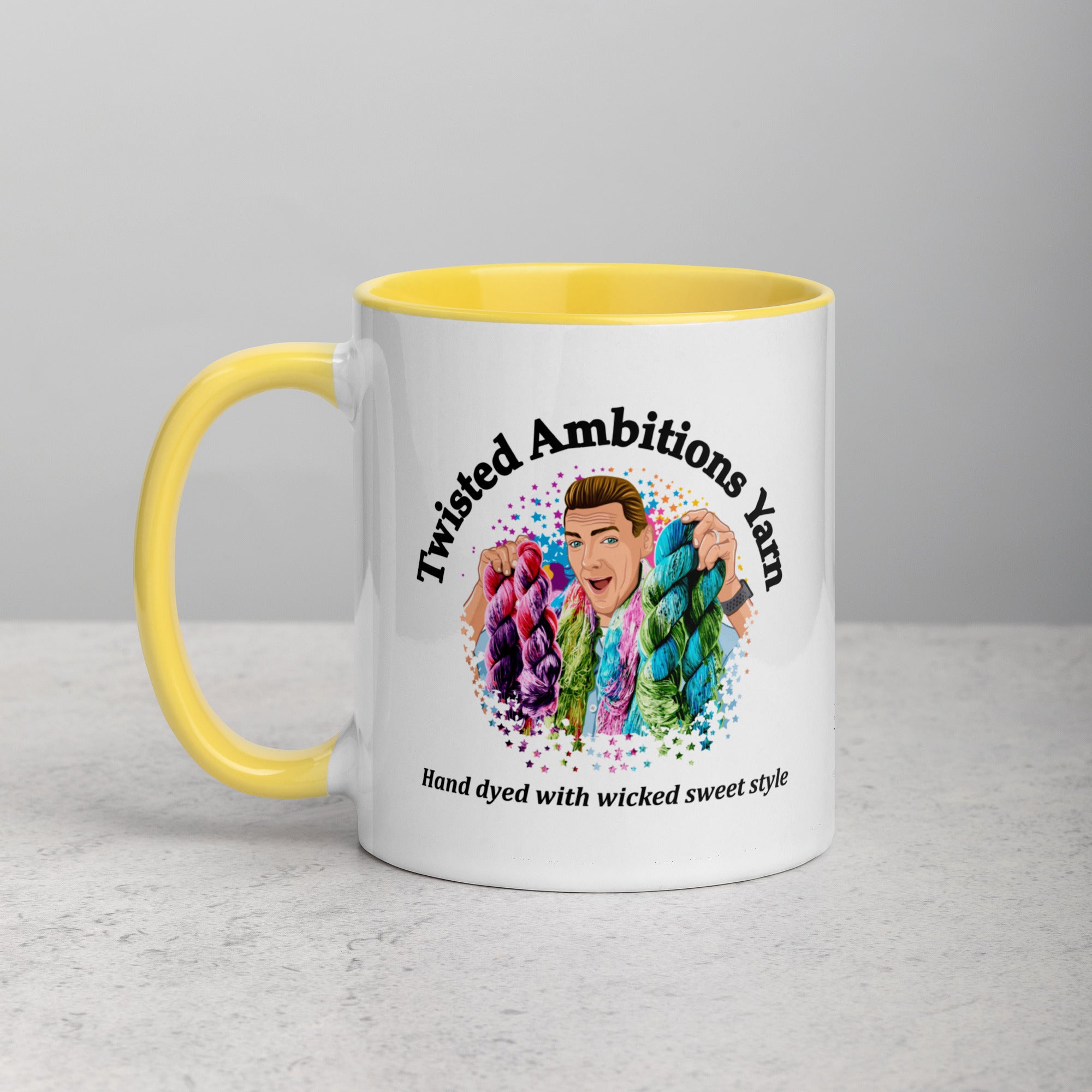 Mug with Color Inside.